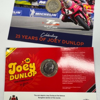 2025 Joey Dunlop £2 coin