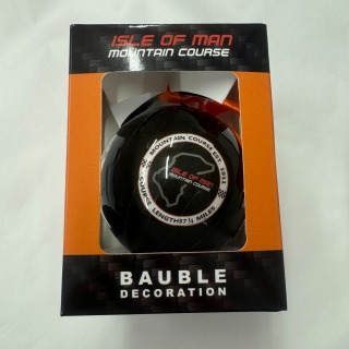 TT Mountain Course Bauble