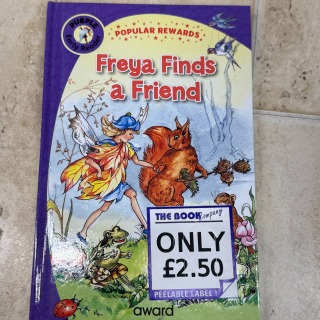 Reading book Blue -Freya finds a friend