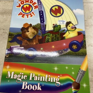 Wonder Pets Magic Painting book