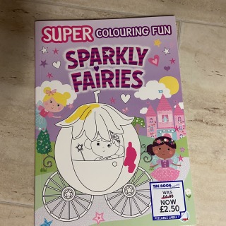 Sparkly Fairies Colouring Book