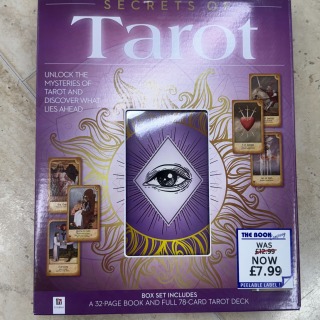 Secrets of Tarot Book and Cards set