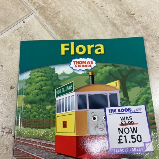Thomas and Friends book - Flora