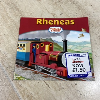Thomas and friends book - Rheneas