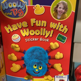 Woolly and Tig sticker book