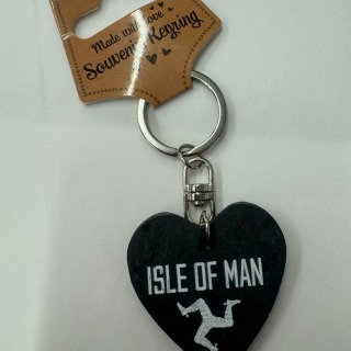 Slate Heart keyring 