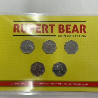 Rupert Bear 50p coin set 2020