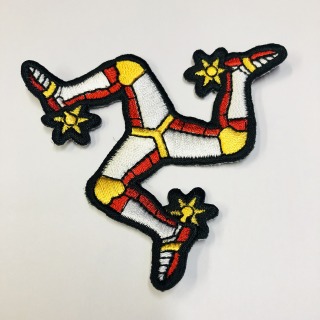 Shaped sew on patch