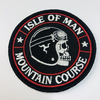 Skull sew on patch