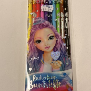 Top Model erasable coloured pencils