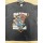 Childrens tshirt black motorbike design 3-4